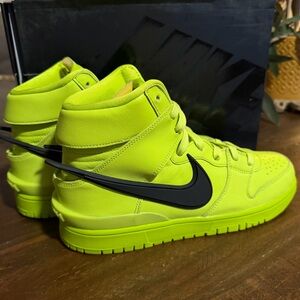 DeadStock Nike Dunk High AMBUSH Flash Lime 9M